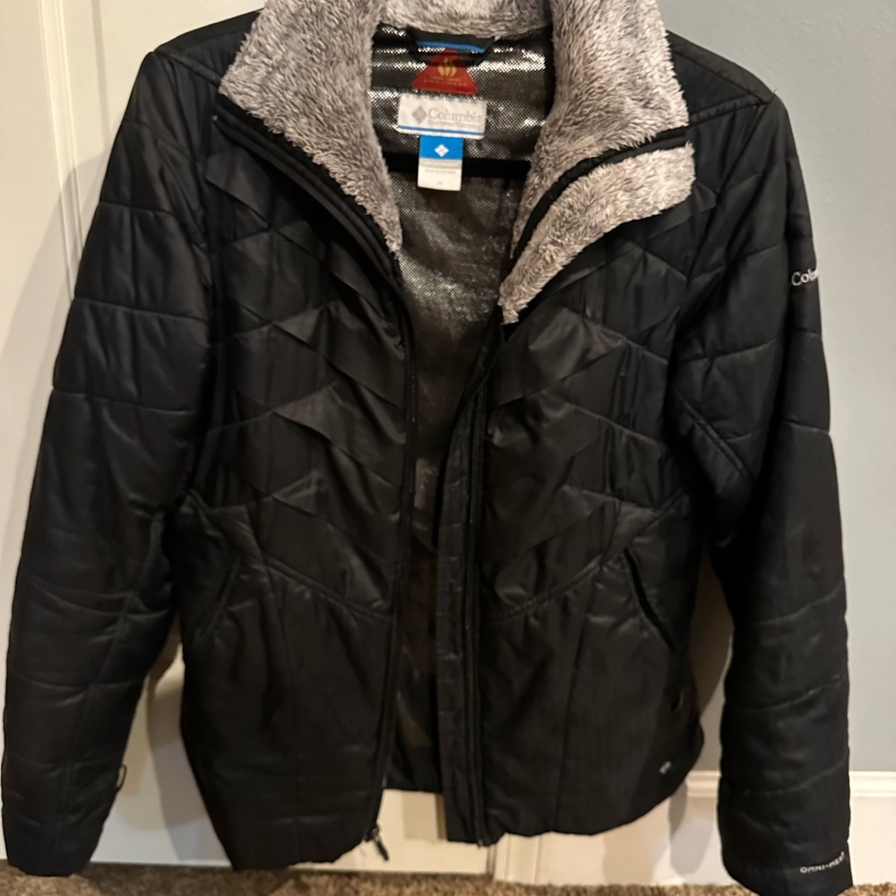 Columbia omniheat jacket size medium black
